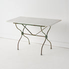 Antique Marble Bistro Table - elsie green - furniture