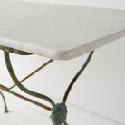Antique Marble Bistro Table - elsie green - furniture