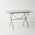 Antique Marble Bistro Table - elsie green - furniture