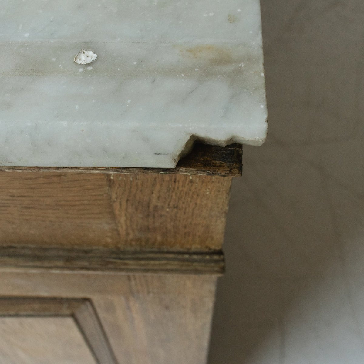 Antique Marble Buffet - elsie green - furniture