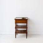 Antique Marble Champagne Table - elsie green - furniture