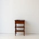 Antique Marble Champagne Table - elsie green - furniture