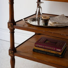 Antique Marble Champagne Table - elsie green - furniture
