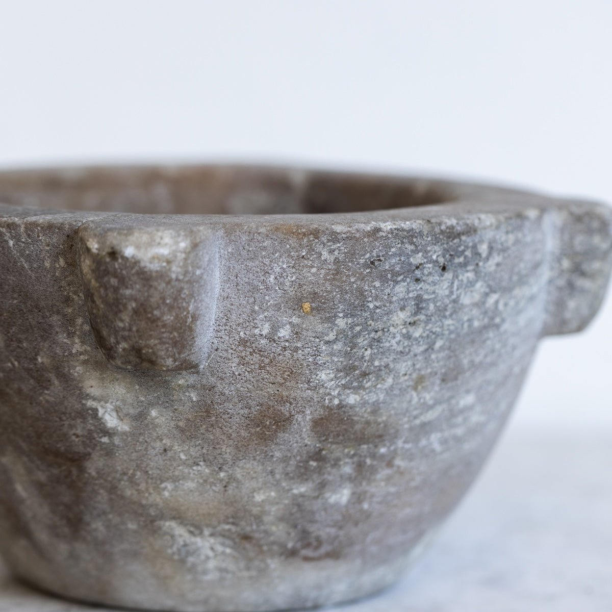 Antique Marble Mortar - elsie green - The French Kitchen
