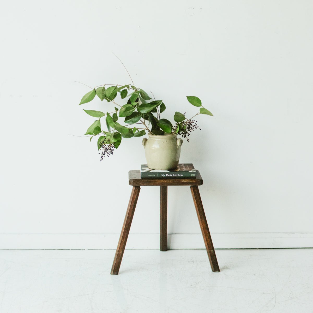 Antique Milking Stool - elsie green - furniture