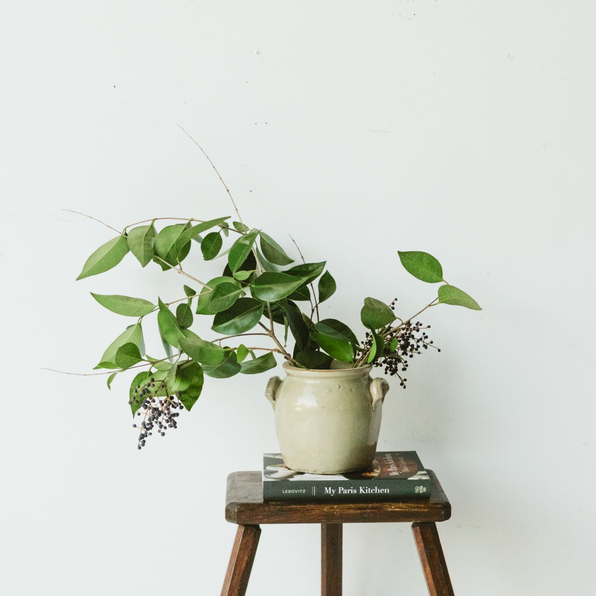Antique Milking Stool - elsie green - furniture