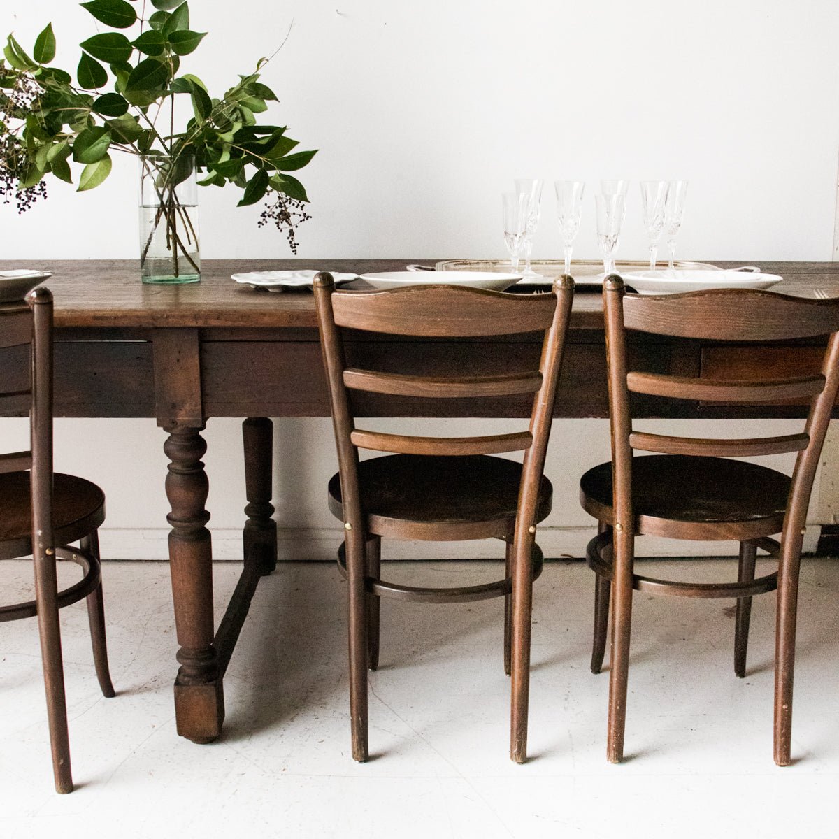 Antique Monastery Table - elsie green - furniture