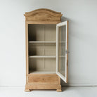 Antique Oak Cabinet - elsie green - furniture