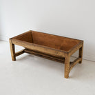 Antique Oak Coffee Table - elsie green - furniture