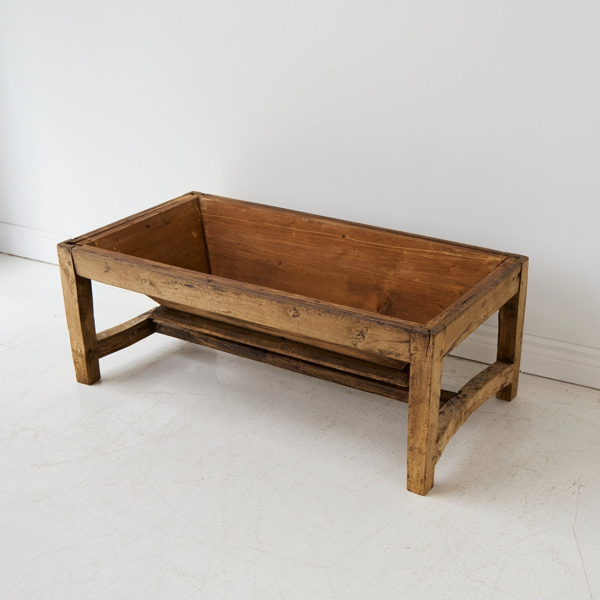 Antique Oak Coffee Table - elsie green - furniture