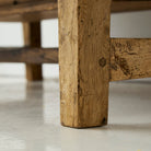Antique Oak Coffee Table - elsie green - furniture