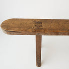 Antique Oak Farm Bench - elsie green - furniture