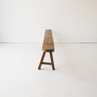 Antique Oak Farm Bench - elsie green - furniture