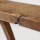 Antique Oak Farm Bench - elsie green - furniture