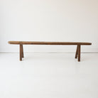 Antique Oak Farm Bench - elsie green - furniture