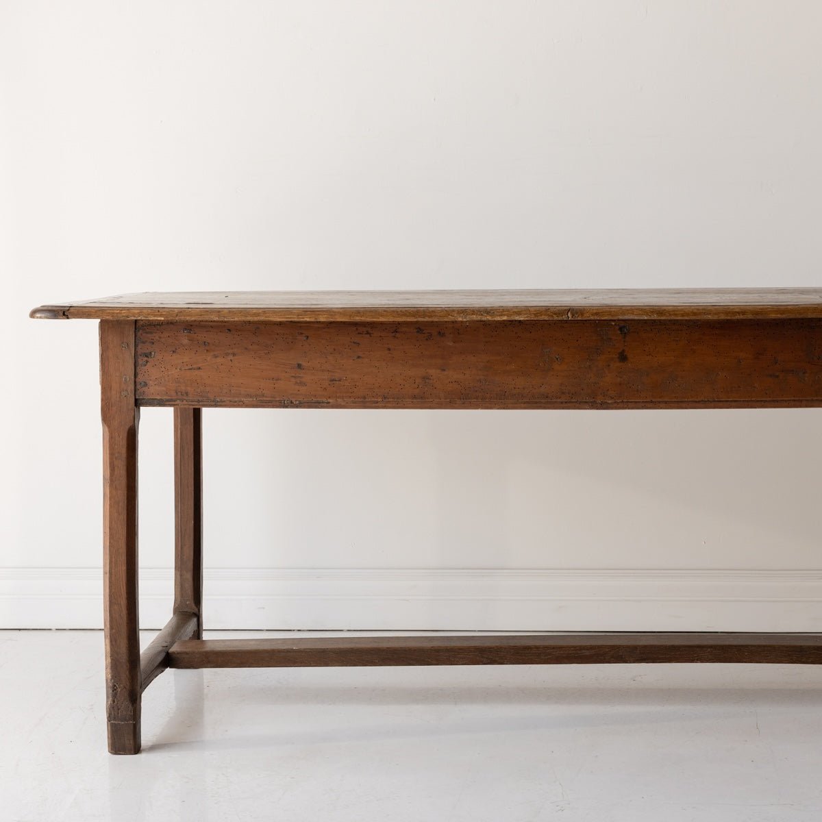 Antique Oak Farm Table - elsie green - furniture
