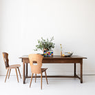 Antique Oak Farm Table - elsie green - furniture