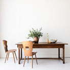Antique Oak Farm Table - elsie green - furniture