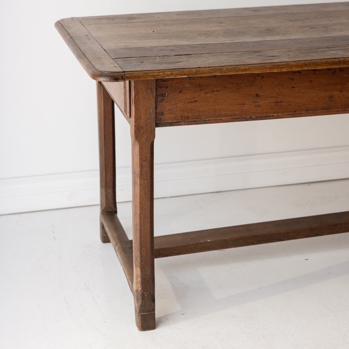Antique Oak Farm Table - elsie green - furniture