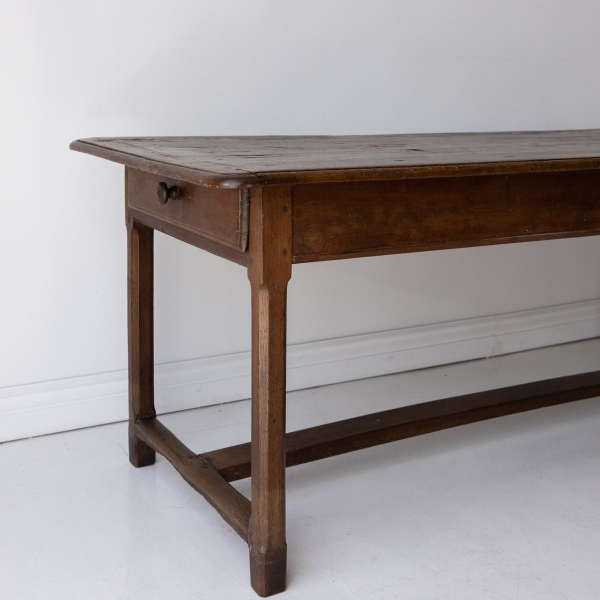 Antique Oak Farm Table - elsie green - furniture