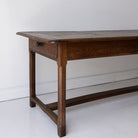 Antique Oak Farm Table - elsie green - furniture