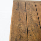 Antique Oak Farmhouse Coffee Table - elsie green - furniture