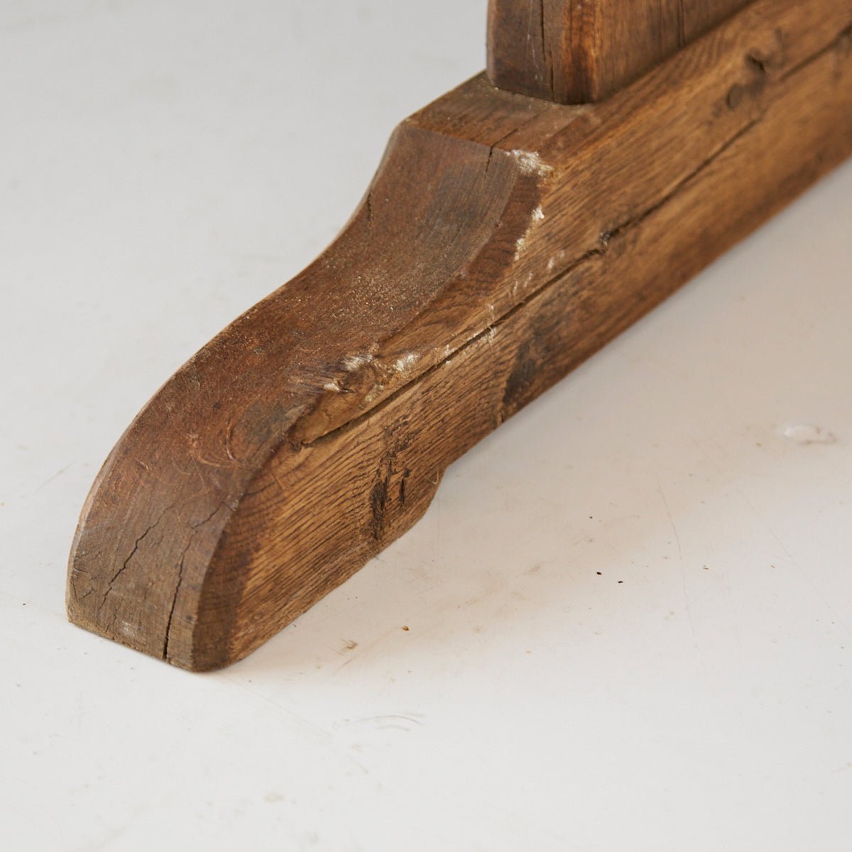 Antique Oak Monastery Table - elsie green - furniture