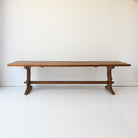 Antique Oak Monastery Table - elsie green - furniture