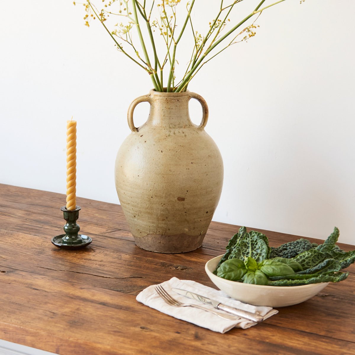 Antique Oak Monastery Table - elsie green - furniture