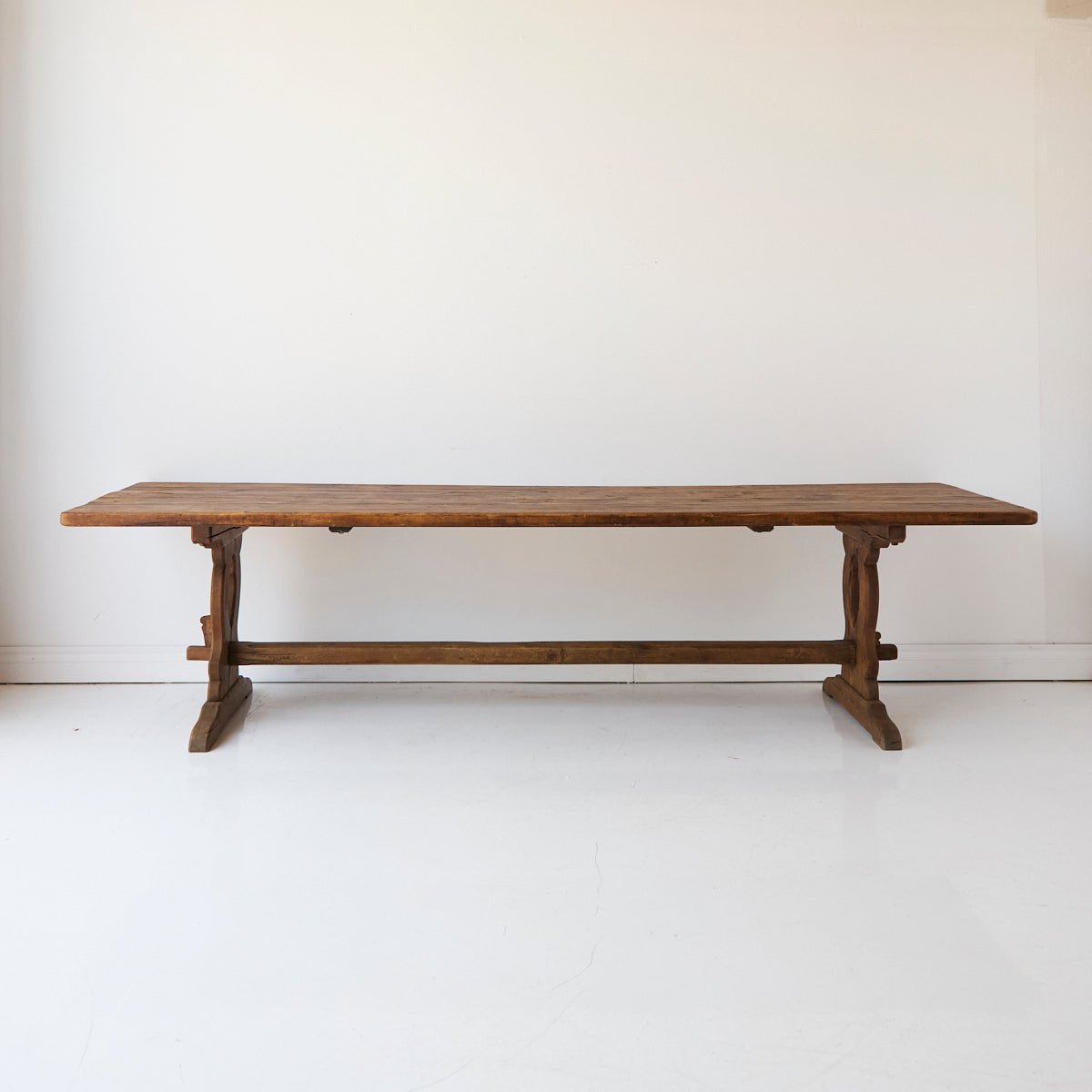 Antique Oak Monastery Table - elsie green - furniture