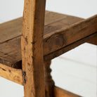 Antique Oak Nun's Chair - elsie green - furniture