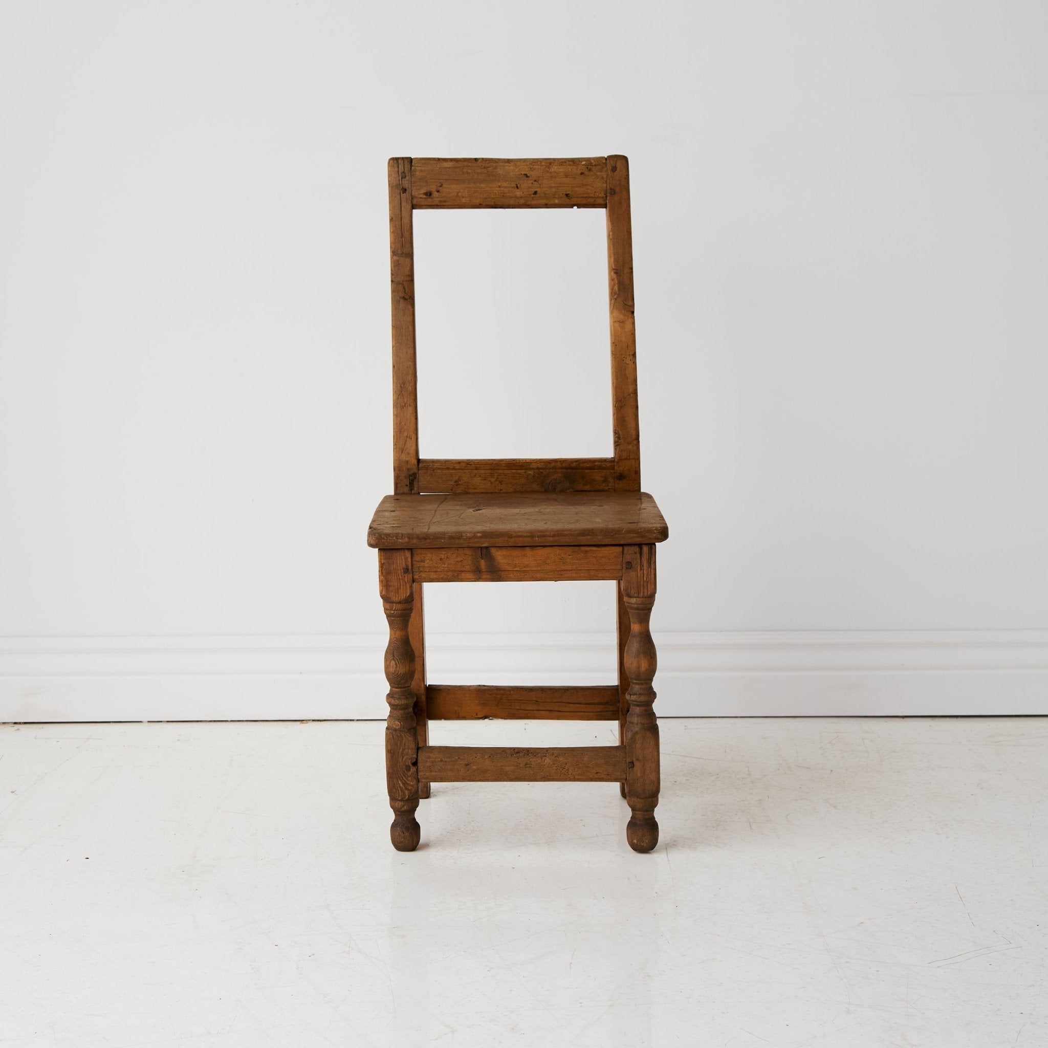 Antique Oak Nun's Chair - elsie green - furniture