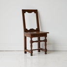 Antique Oak Nun's Chair - elsie green - furniture