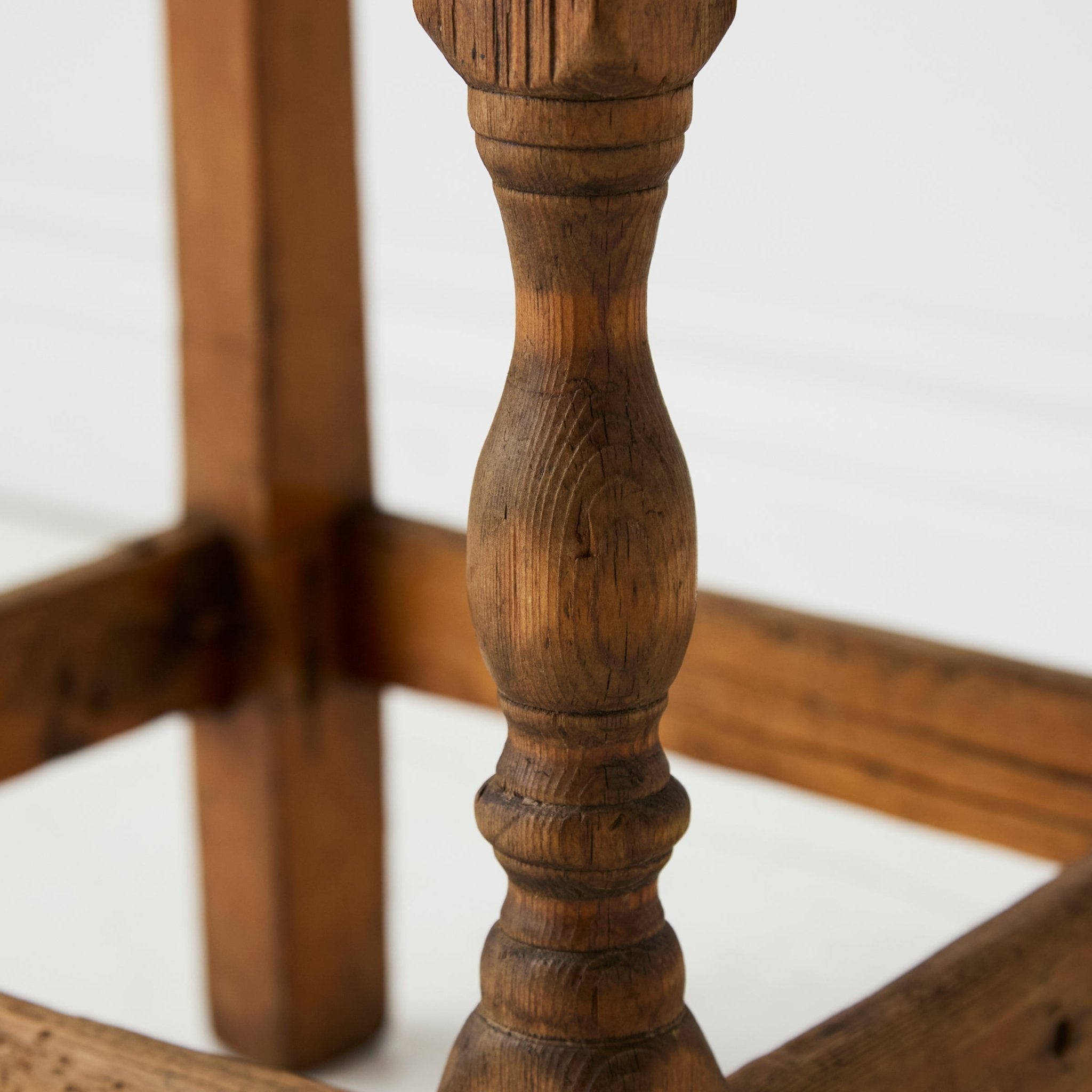 Antique Oak Nun's Chair - elsie green - furniture
