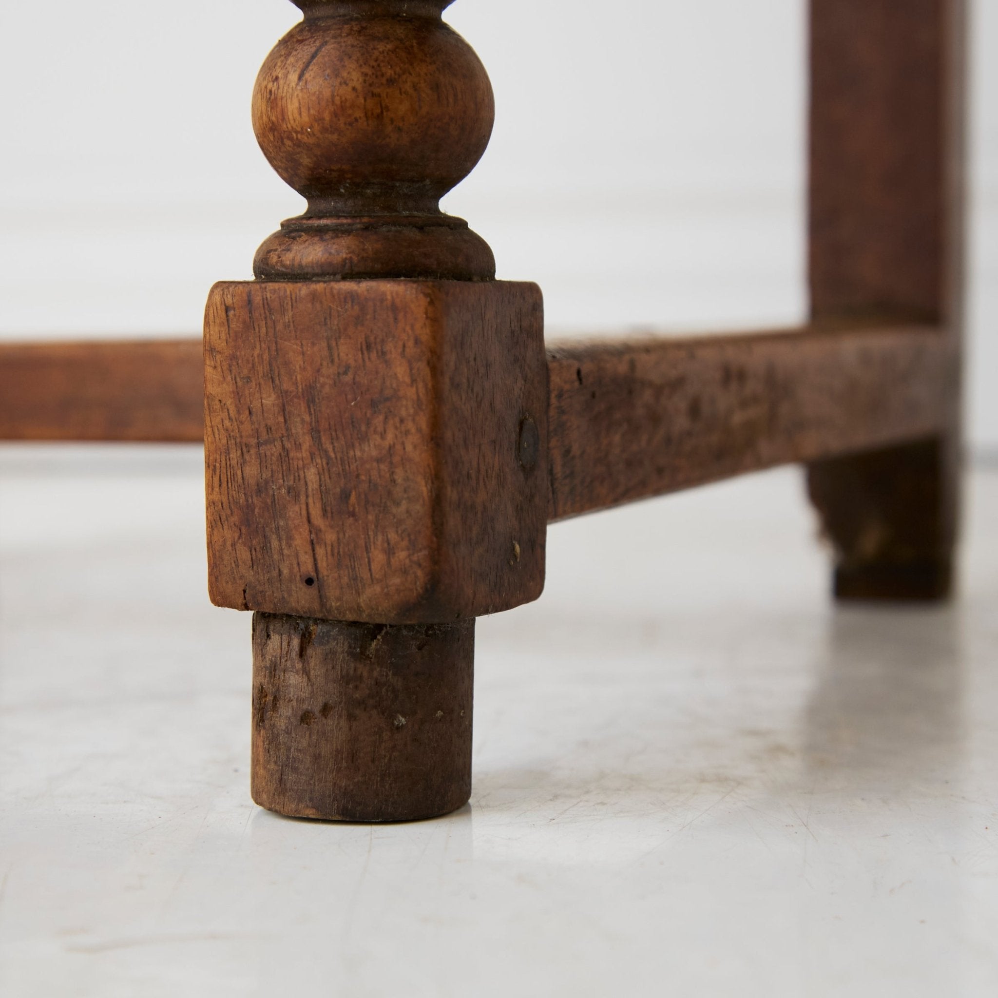 Antique Oak Nun's Chair - elsie green - furniture
