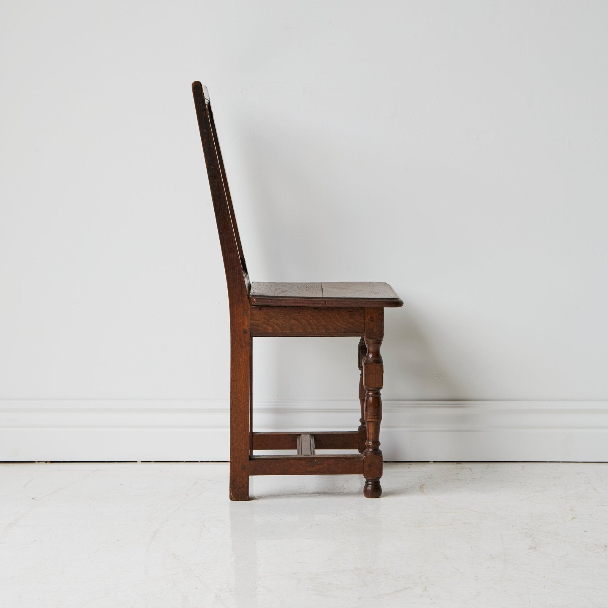 Antique Oak Nun's Chair - elsie green - furniture