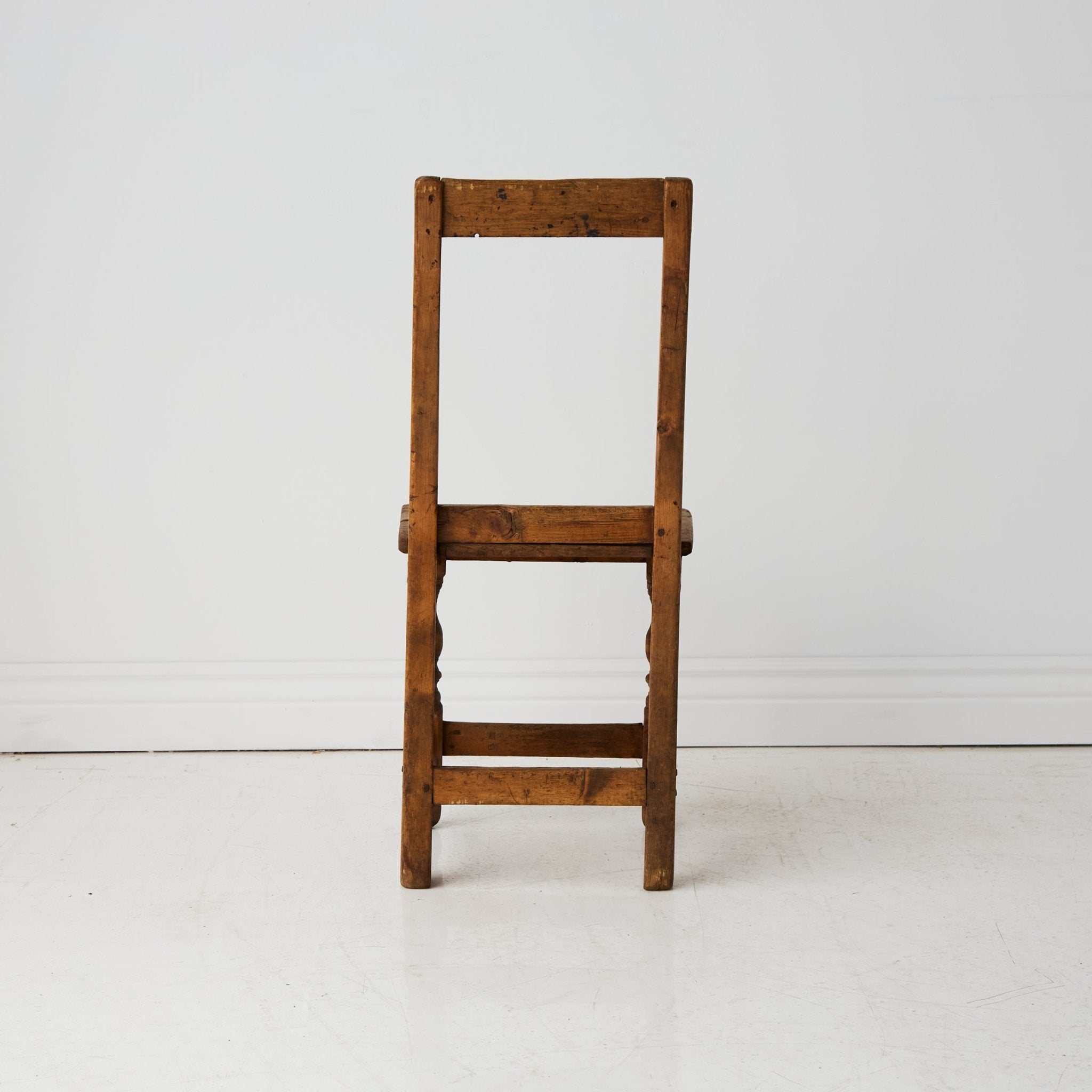 Antique Oak Nun's Chair - elsie green - furniture