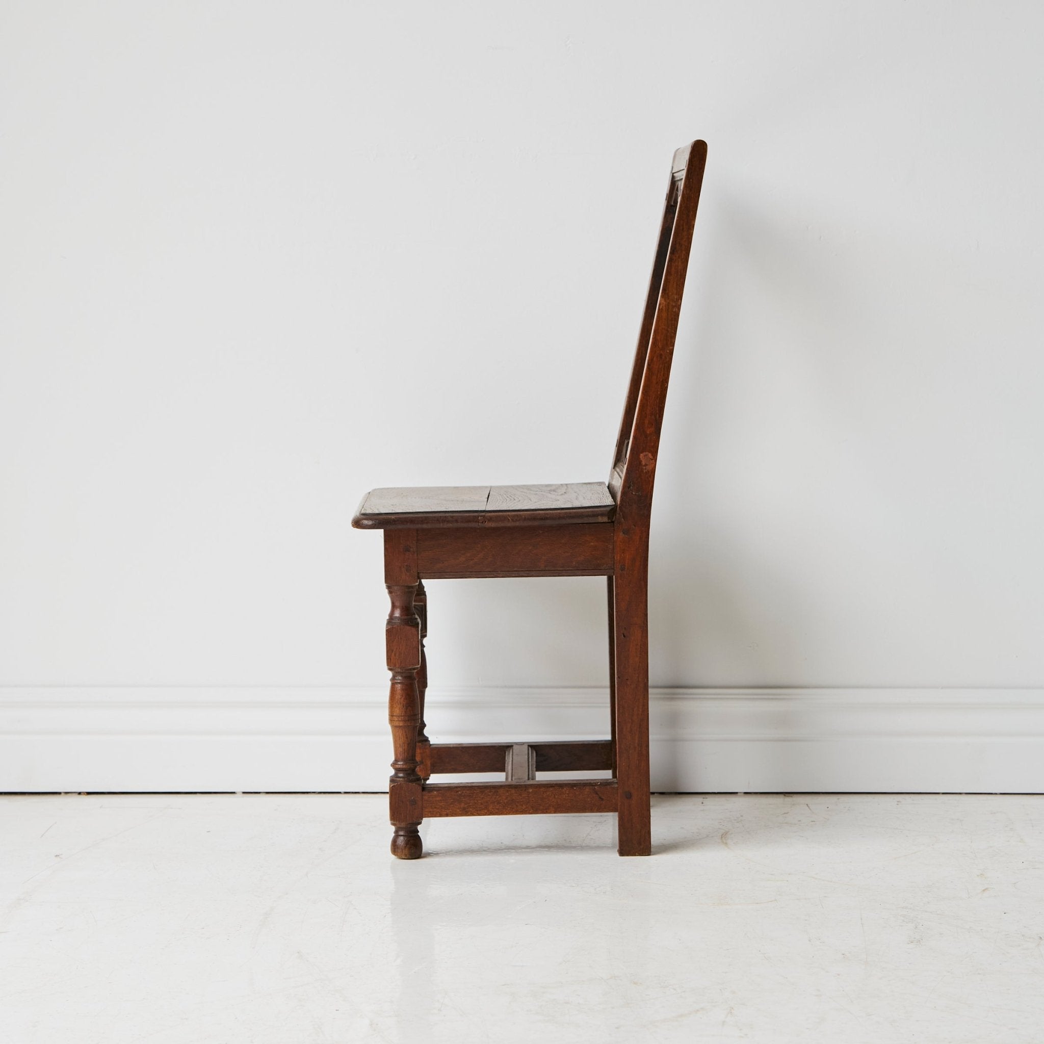 Antique Oak Nun's Chair - elsie green - furniture