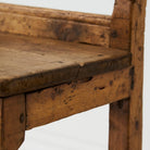 Antique Oak Nun's Chair - elsie green - furniture
