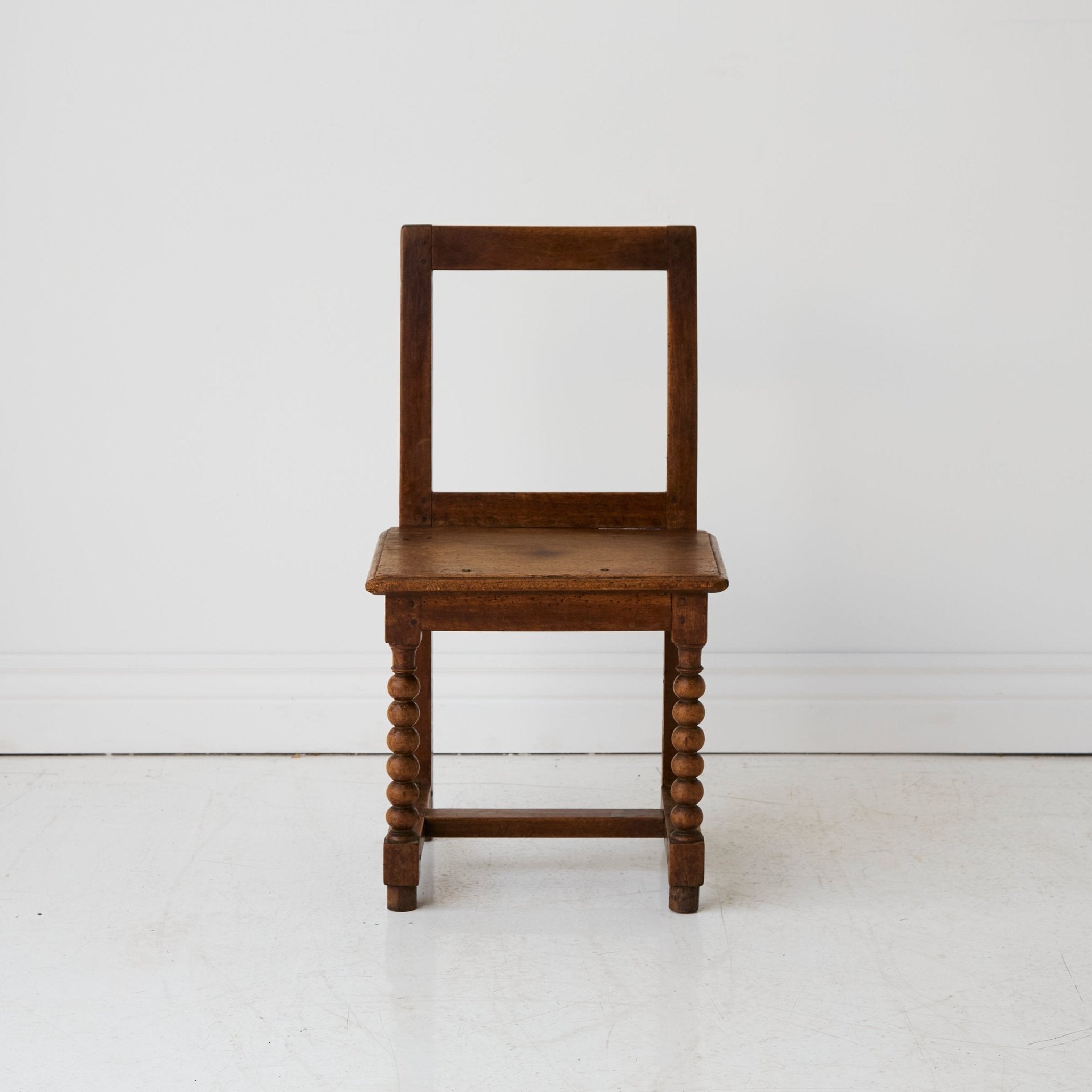 Antique Oak Nun's Chair - elsie green - furniture