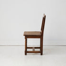 Antique Oak Nun's Chair - elsie green - furniture