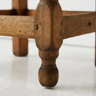 Antique Oak Nun's Chair - elsie green - furniture