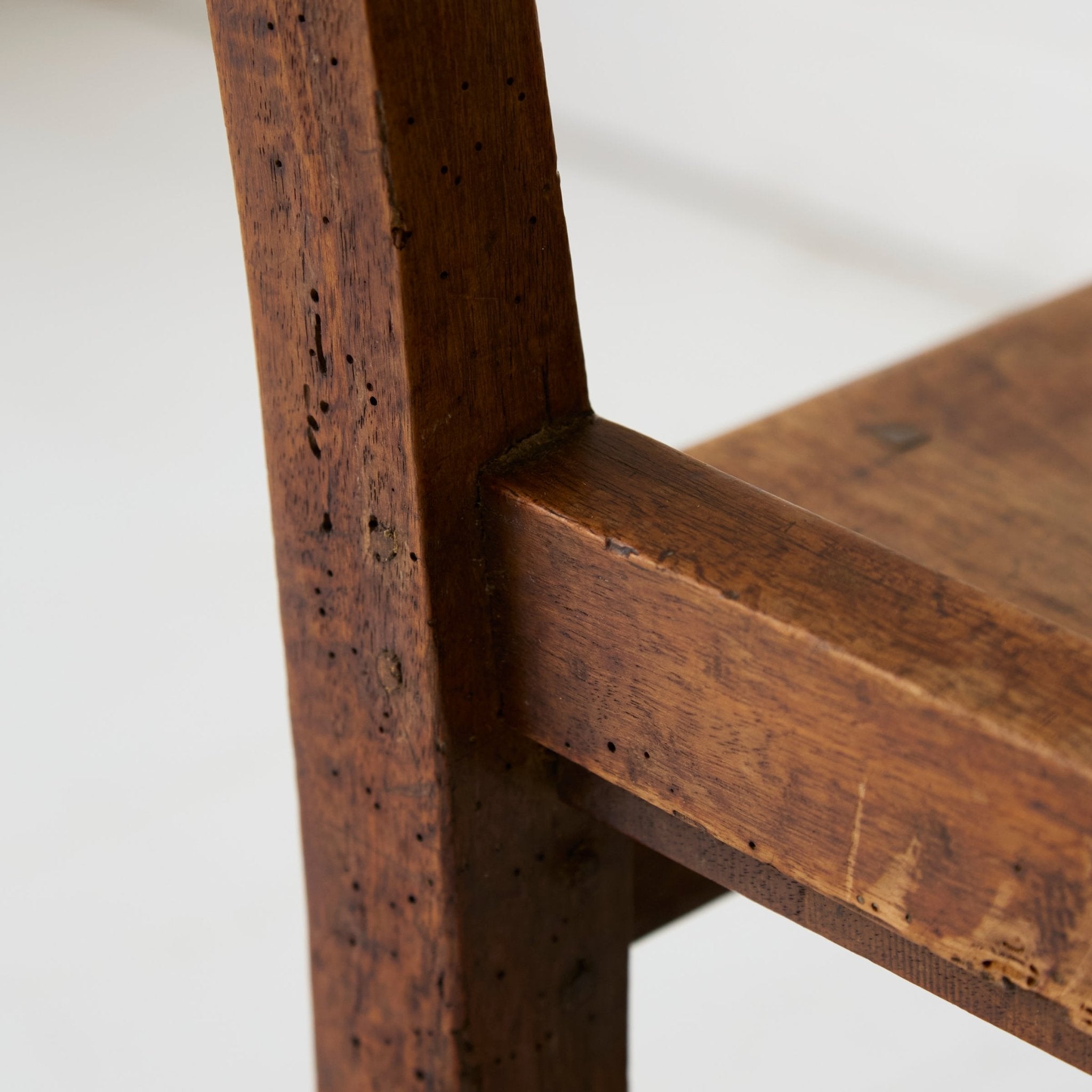 Antique Oak Nun's Chair - elsie green - furniture