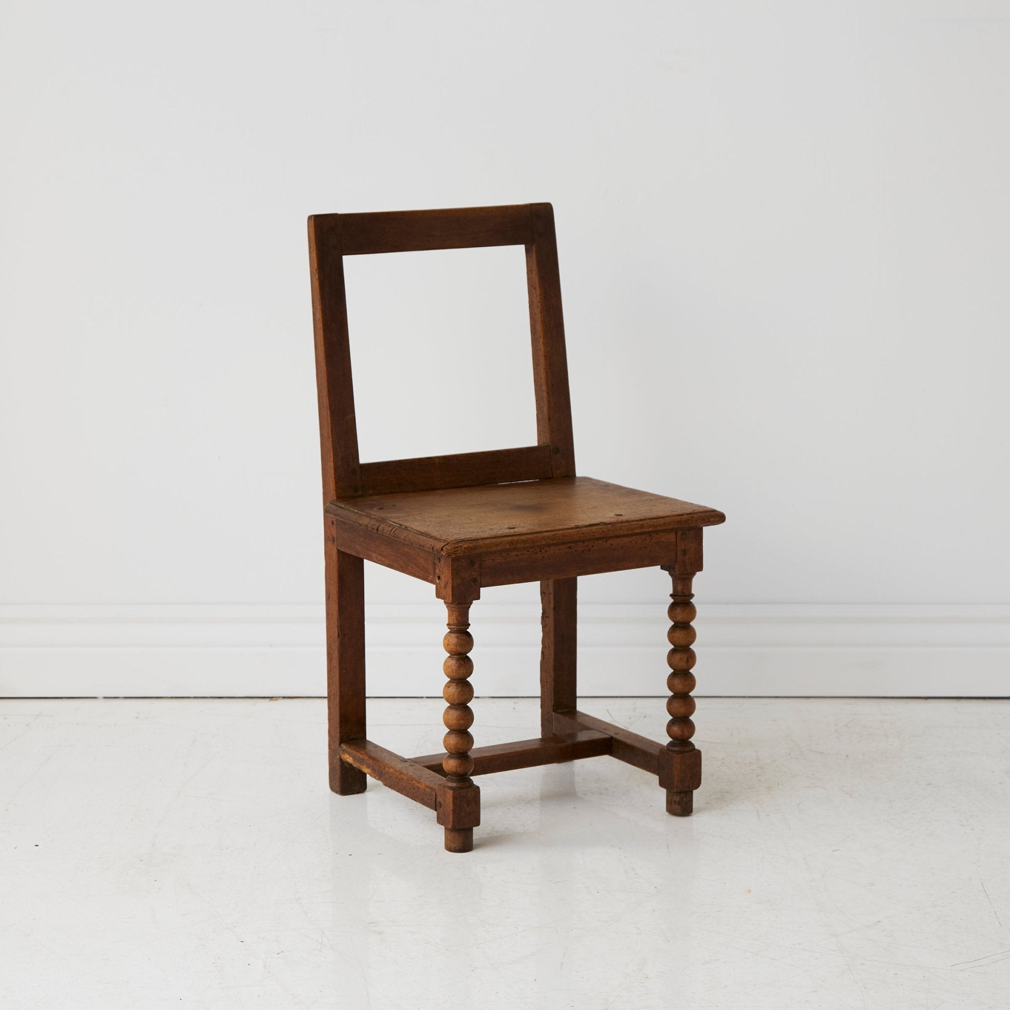 Antique Oak Nun's Chair - elsie green - furniture