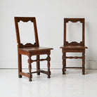 Antique Oak Nun's Chair - elsie green - furniture