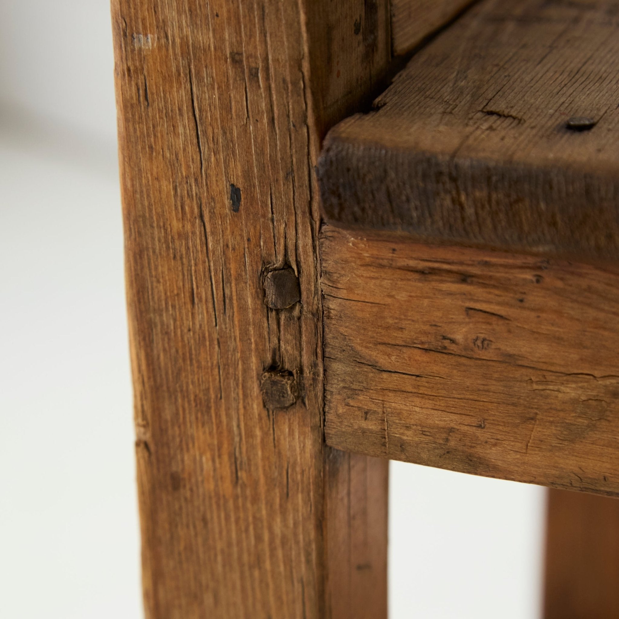 Antique Oak Nun's Chair - elsie green - furniture