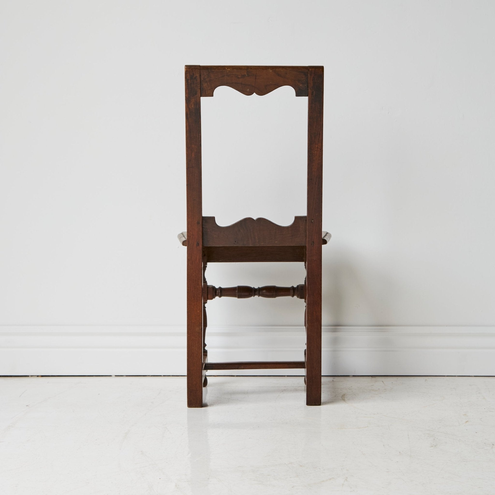 Antique Oak Nun's Chair - elsie green - furniture