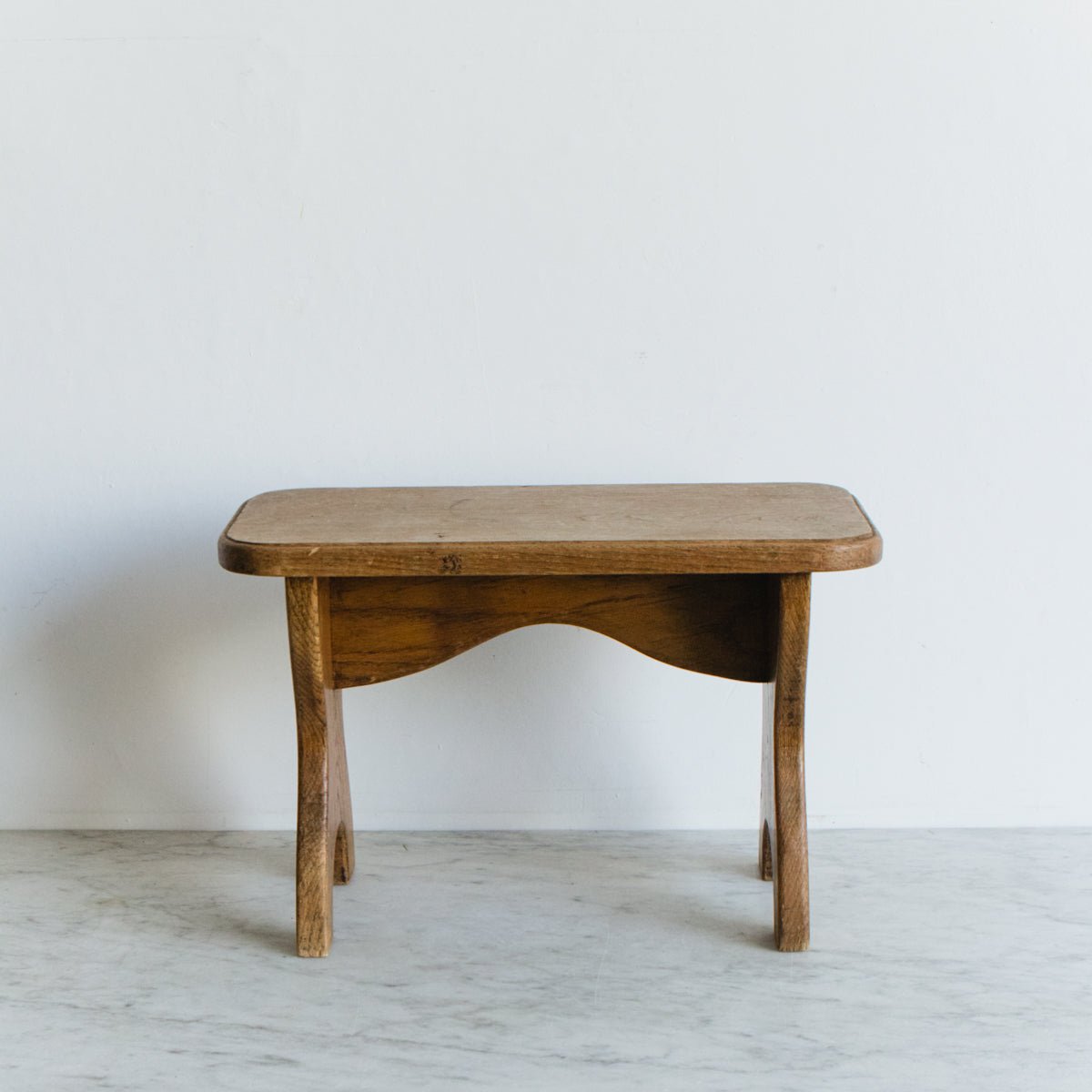 Antique Oak Step Stool - elsie green - furniture