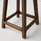 Antique Oak Stool - elsie green - furniture