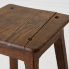Antique Oak Stool - elsie green - furniture